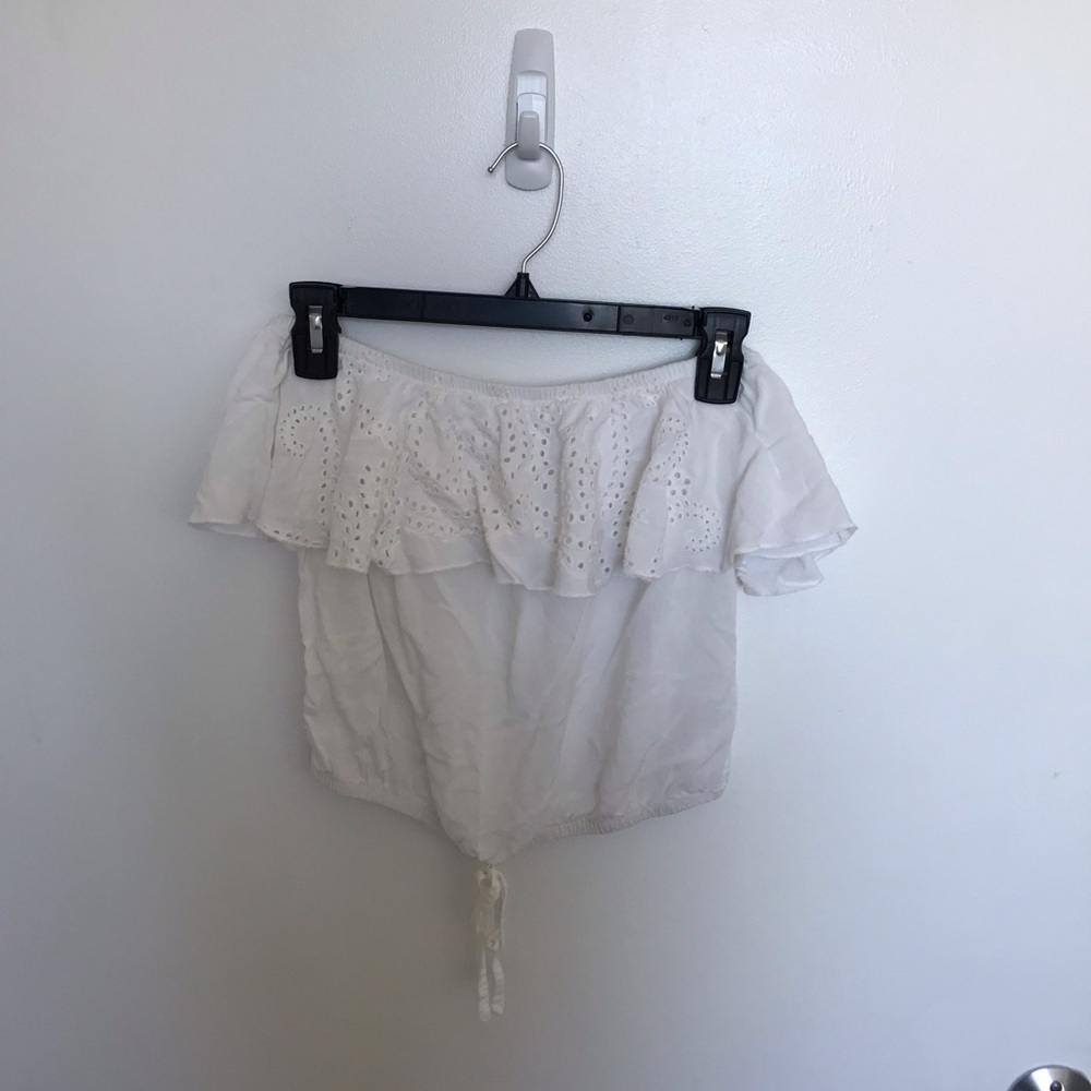 Off the Shoulder Crop Top